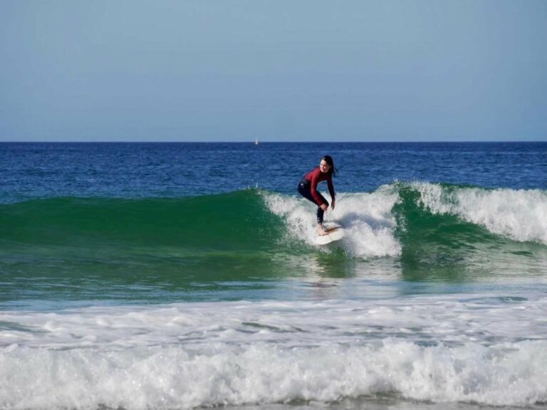 gromm surfinh zavial with surf guide algarve