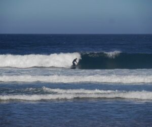 last wave for a while sharing the stokes with surf guide algarve