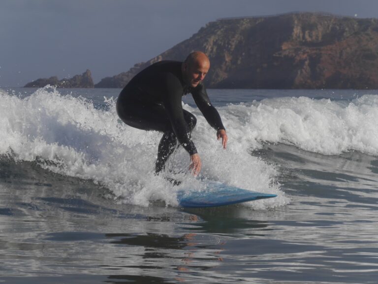 longboard close up amado surfing surf guide algarve