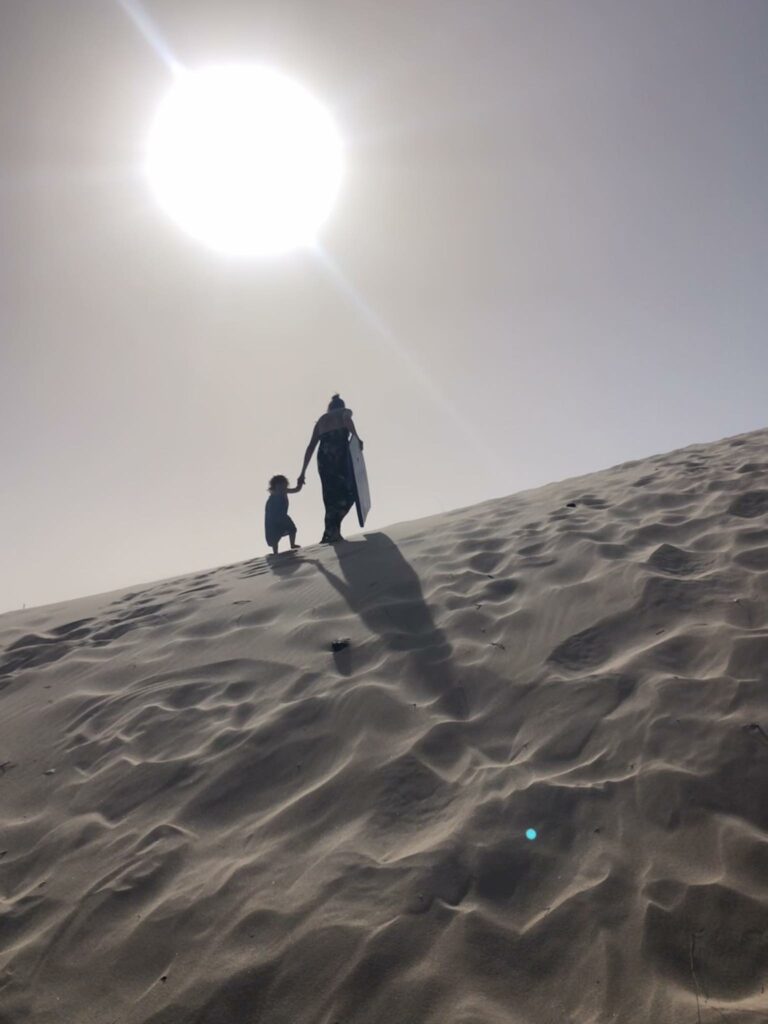 family surf guide algarve sand dune