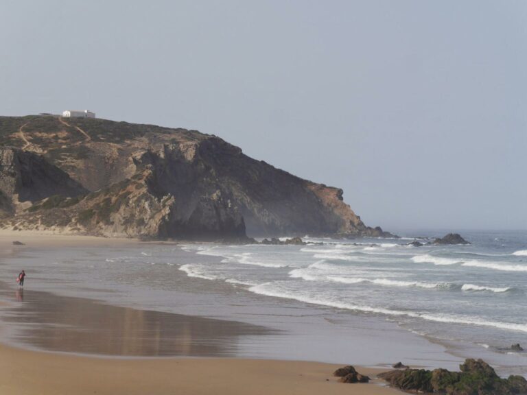 first ones out at amado surf guide algarve