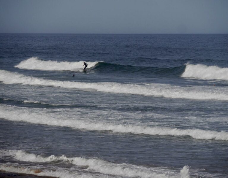 right or left, easy waves amado, surf guide algarve