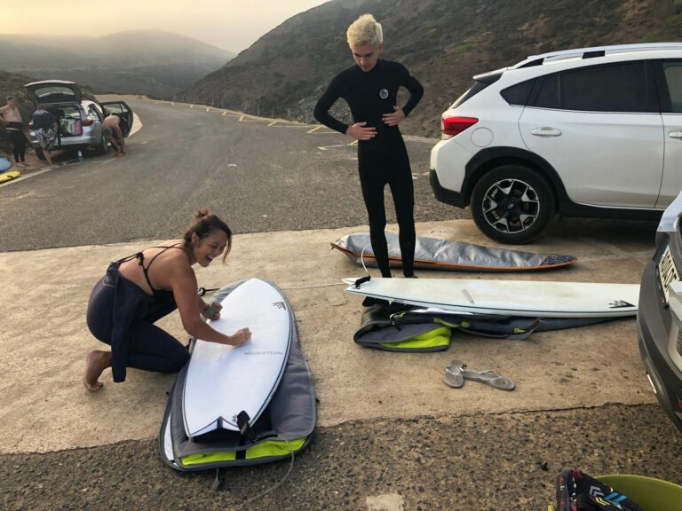 waxing firewire beyond the seaside surfboard surf guide algarve castelejo