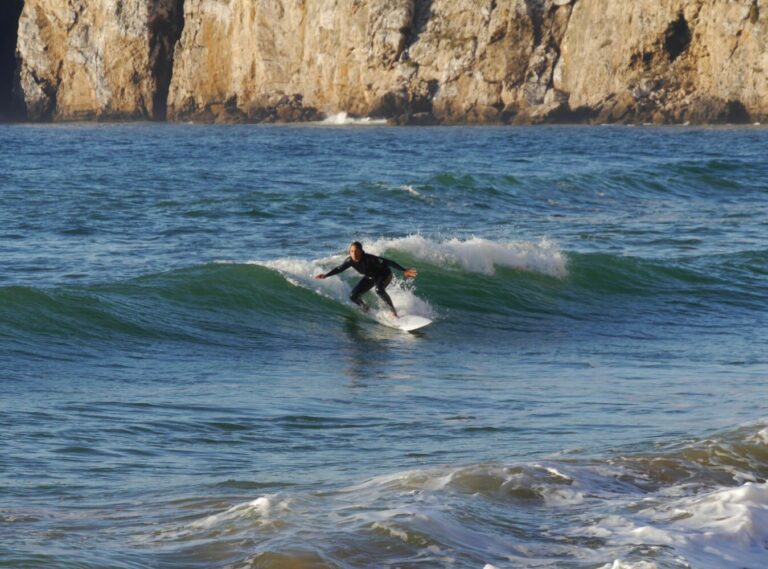 stoke master on beautiful wave surf guide algarve