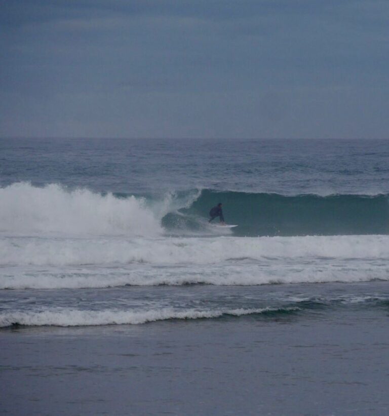 birthday boy on a nice wave, perfect present surf guide algarve