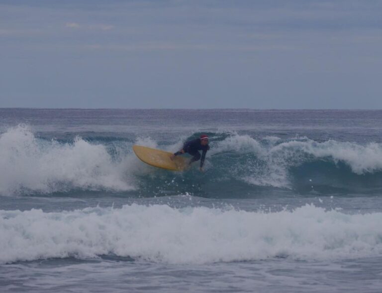 cordoama christmas surf shredding longboarder girl surf guide algarve