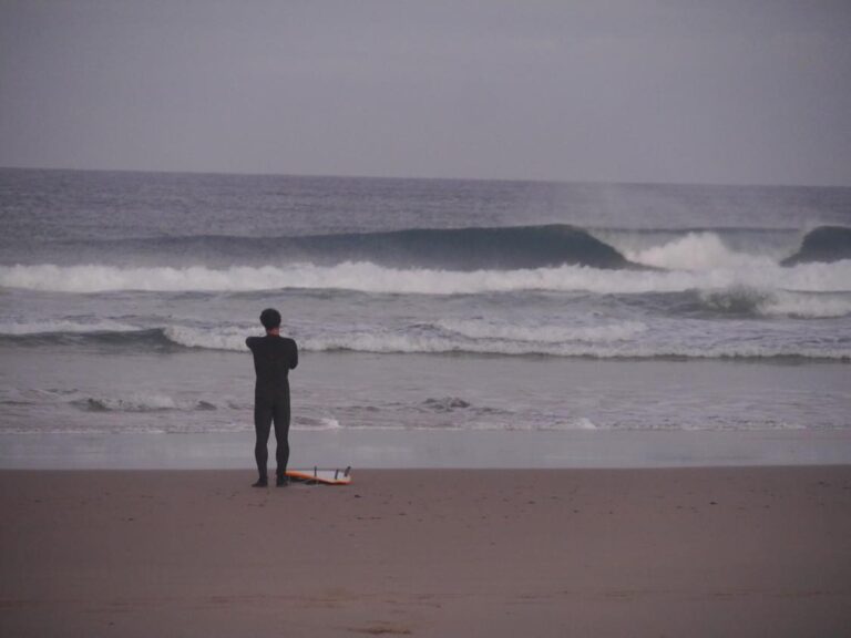 epic surf session surfing with surf guide algarve