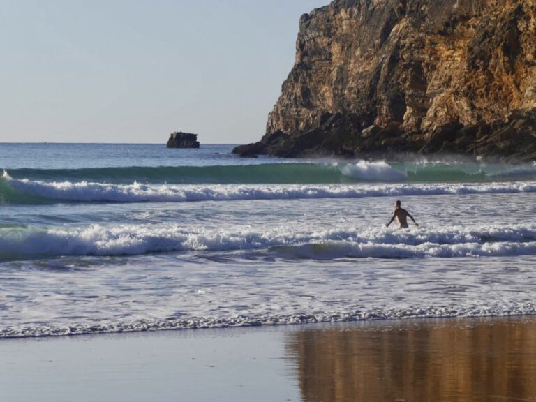 naked swimming in barranco surf guide algarve