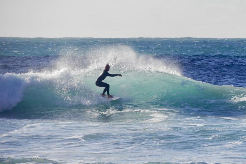 fun waves surfing beliche with surf guide algarve