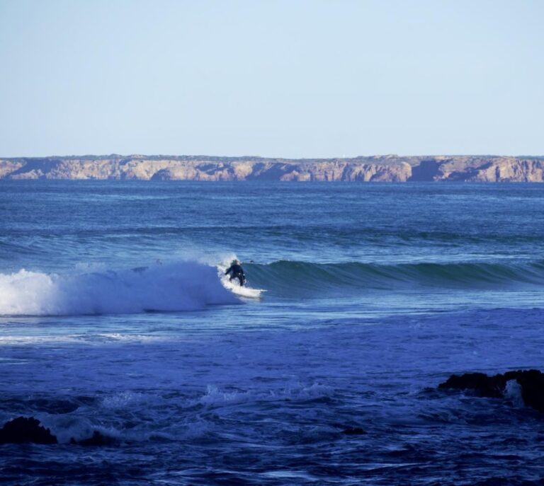 surfing into the light with surf guide algarve west coast