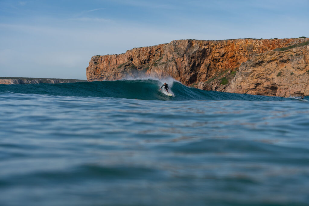 The perfect surf session Surf Guide Algarve and family at Beliche