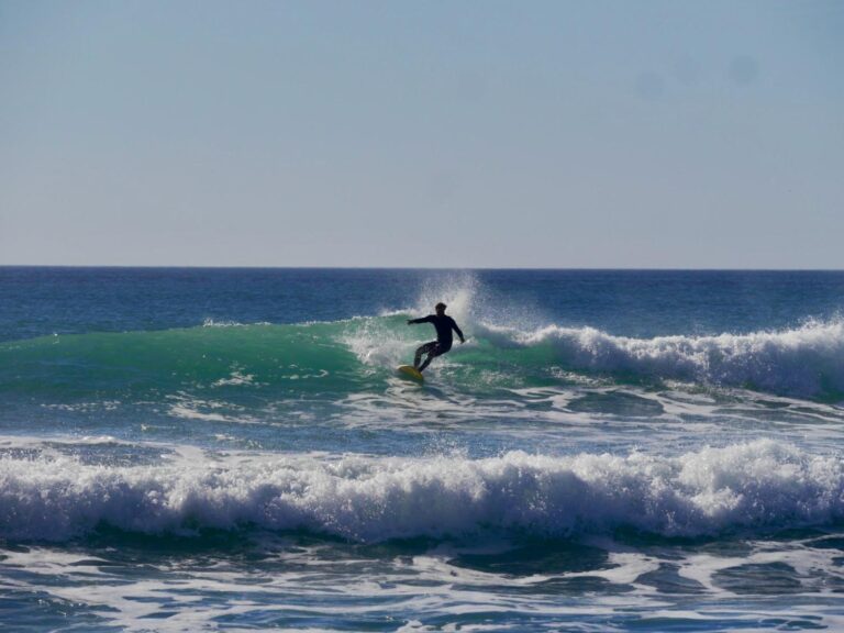 sunny surf barranco with surf guide algarve and friends