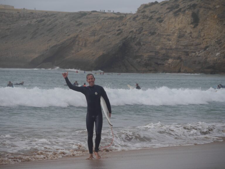 surf guide algarve guest stoked 45 years young
