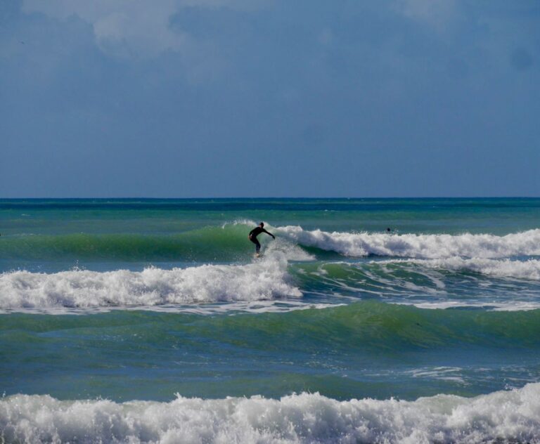 fun small waves in burgau wit surf guide algarve