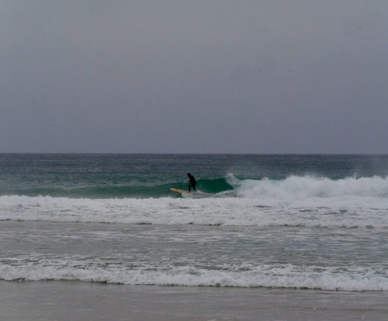 small wave perfection offshore zavial with surf guide algarve