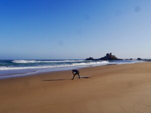 private beach praia castelejo surf guide algarve