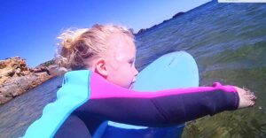 smallest mermaid of the sea surf guide algarve