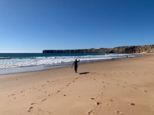 mareta score with surf guide algarve