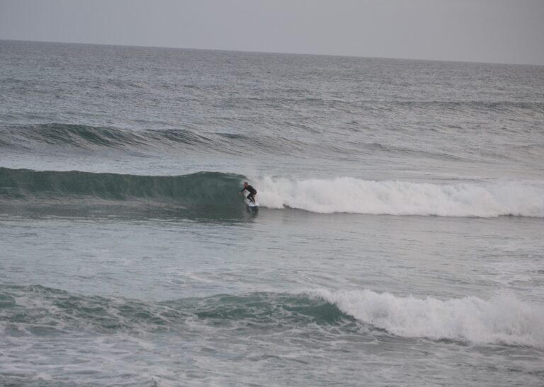 first wave of the morning