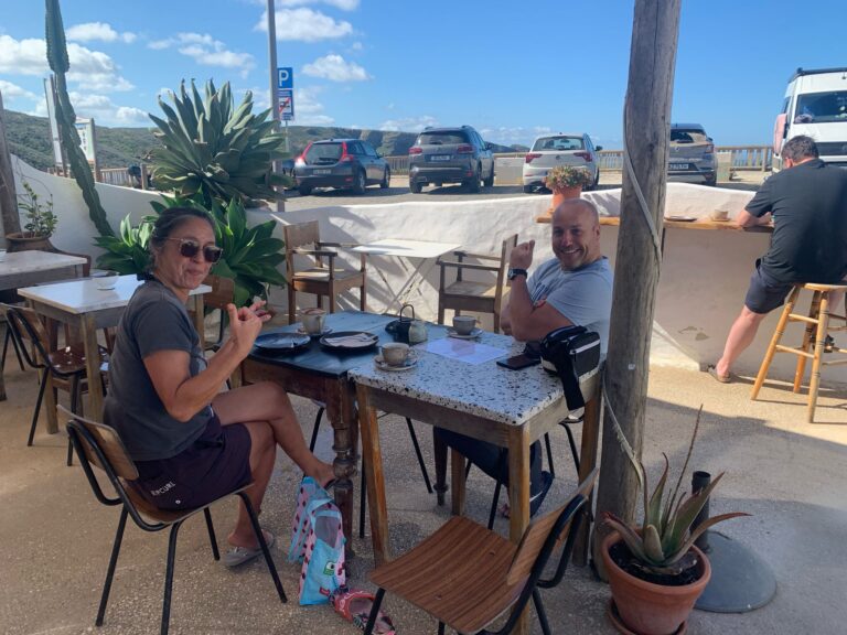 after surf coffee arrifana surf guide algarve