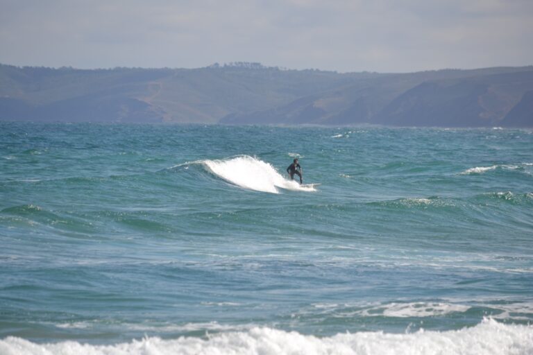 first summer surf of the year with surf guide algarve