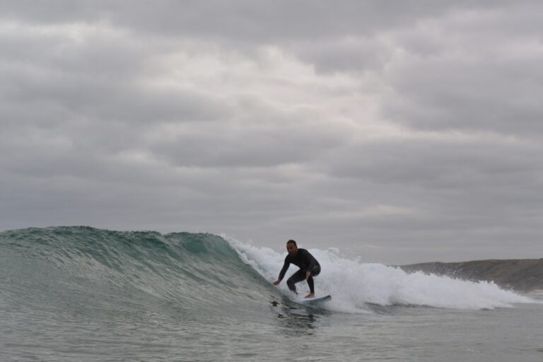 perfect small wave session surf guide algarve bordeira