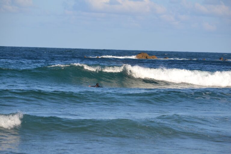 summer waves with surf guide algarve paddle